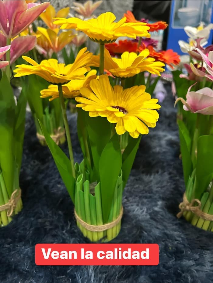 Flores Artificiales Para Decoracion - Imagen 2