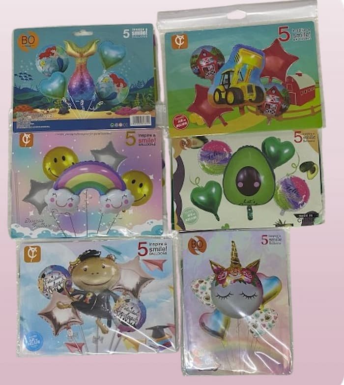 Set De Globos De Personajes - Imagen 2