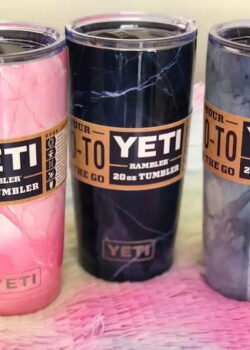 Vaso Yeti Marmoleado