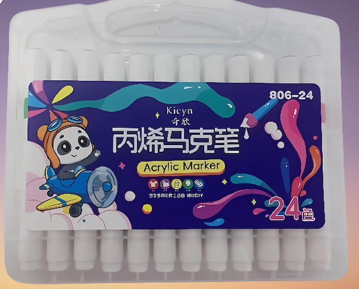 Marcadores Rotulador Acrílico 24pz