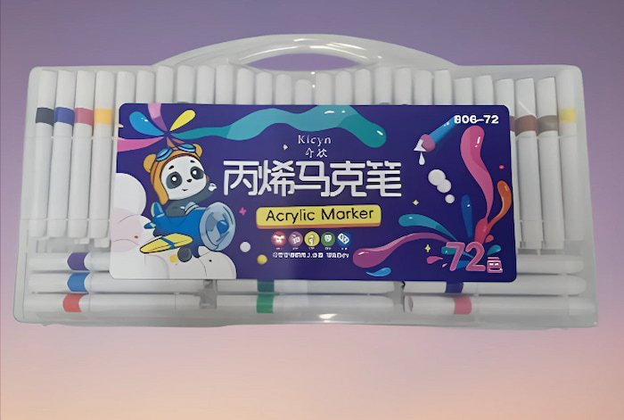 Marcadores Rotulador Acrílico 72pz