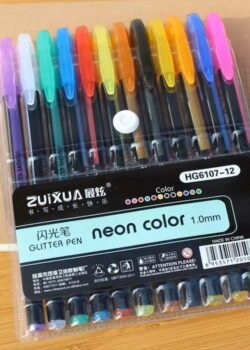 Lapicero de Gel Neón 12pz