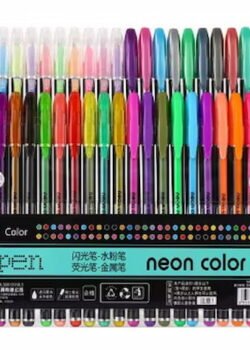 Lapicero de Gel Neón 60pz