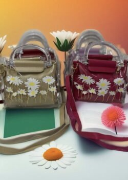 Duo de Bolsas Unicornio/Margarita infantil