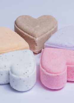 Bomba de Baño en Forma de Corazon