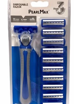 Set P/ Afeitar C/10 cuchillas de cambio