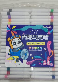 Marcadores Rotulador Acrílico 80 pz