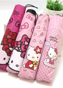 Sombrilla de Bolsillo Kitty/Stich/Sanrio