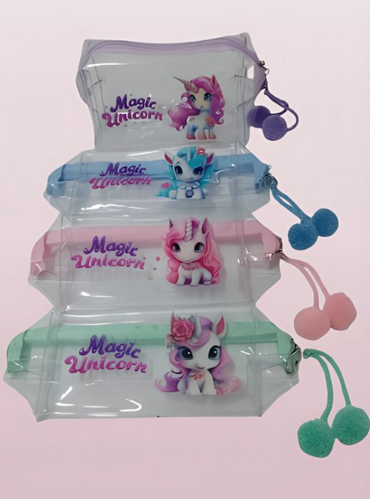 Lapicera/Cosmetiquera Unicornio