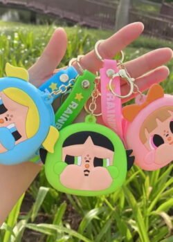 Llavero/Monedero Silicon Poweer Puff