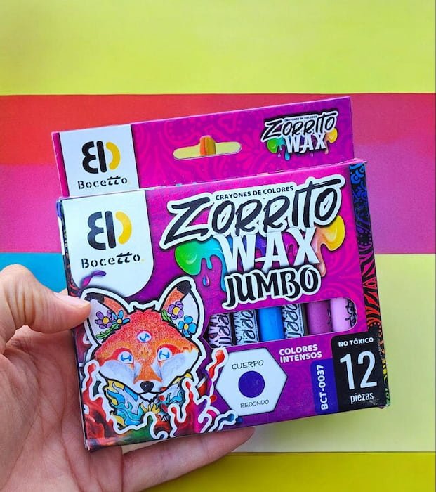 Crayolas Zorrito 12pz