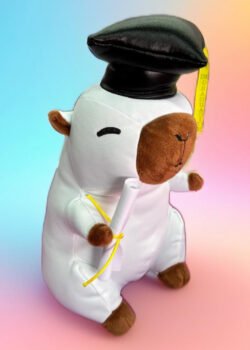 Peluche Capibara P/Firmas de Graduación