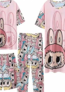 Pijama C/Diseño 4 piezas