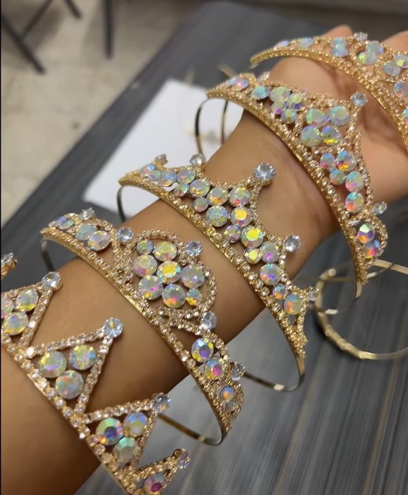 Diadema Corona de Cristales