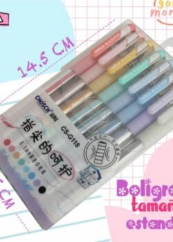 Lapicero de Gel 8 pz