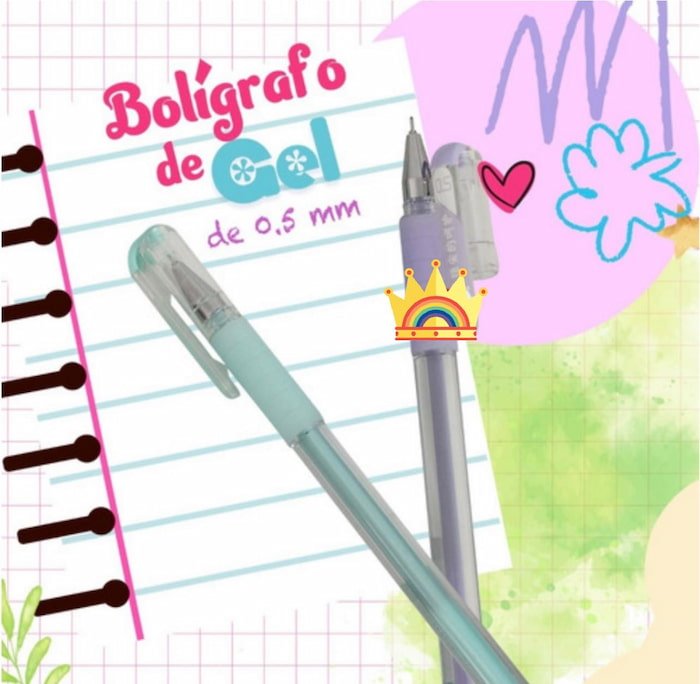 Lapicero de Gel 8 pz - Imagen 2