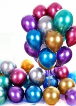 Globos Metálicos 100 pz