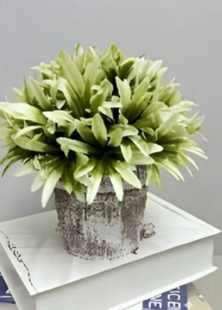 Maceta de Planta C/hojas Artificial