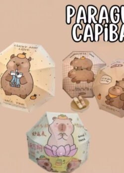 Sombrilla Capibara de bolsillo