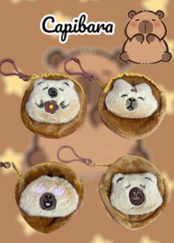 Monedero Afelpado de Capibara