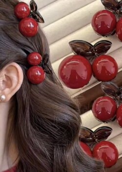 Pinza Cherry P/Cabello "El par"