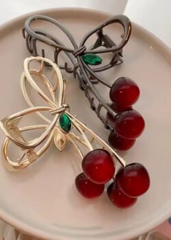 Pinza P/Cabello Cherry de metal