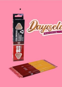 lapiz / Color rojo 2 en 1