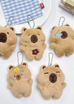 Llavero Capibara de felpa