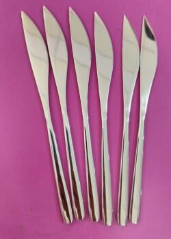 Cubiertos Plateados Premium 6pz