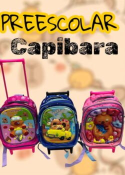 Mochila Preescolar C/Carrito