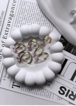 Arracada de acero inoxidable