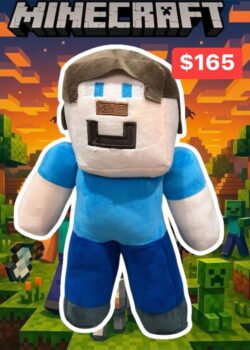 peluche Steve de Minecraft