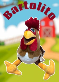 Peluche Gallito Bartolito