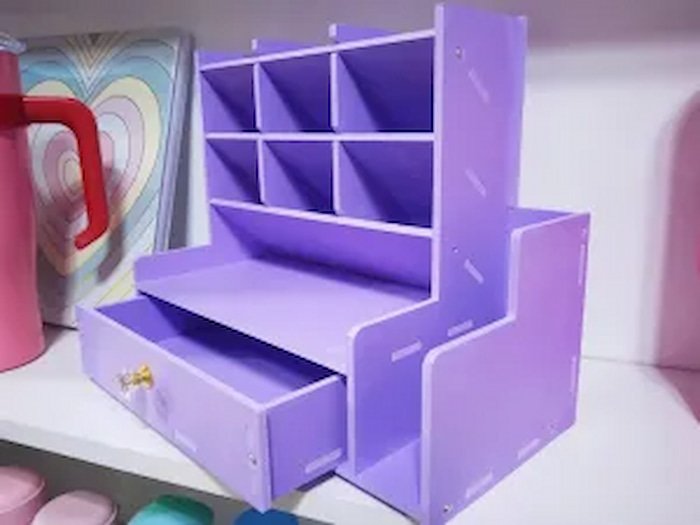 Organizador de Escritorio con Cajón - Imagen 2