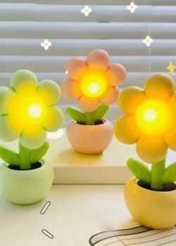 Mini Lampara de Flor