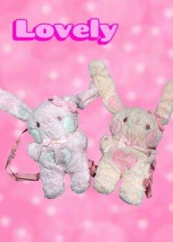 Mochila de Peluche Coneja