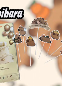 Vanderin Capibara de Feliz Fumpleaños