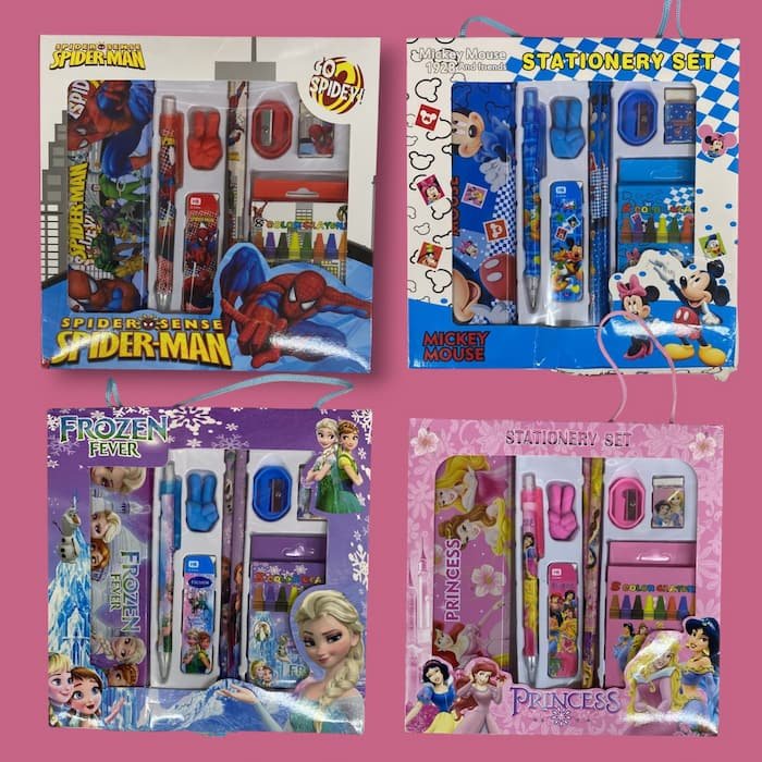 Set Escolar de personajes