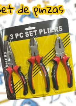 Set de Pinzas 3 pz