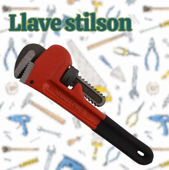 Llave stilson 8"