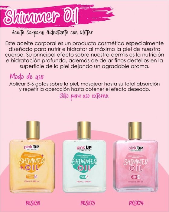 Aceite con Fragancia Pink Up - Imagen 4
