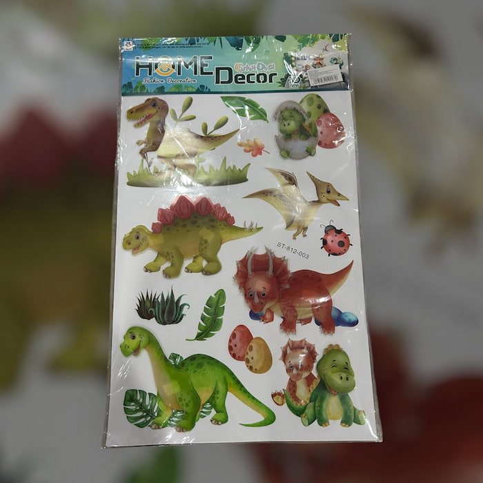 Calcomanias jumbo de Capibara /Dinosaurios - Imagen 2