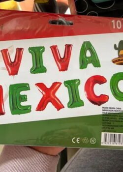Set de Globos de "Viva Mexico"