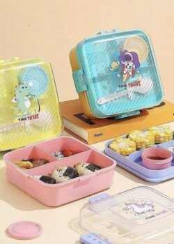 Lonchera Box Lunch Trasparente