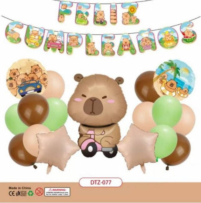 Set de Globos Capibara - Imagen 2