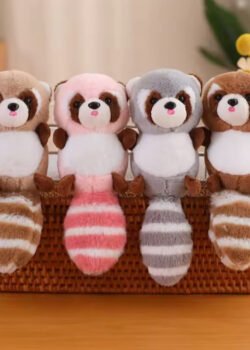 Llavero de Peluche Ardilla