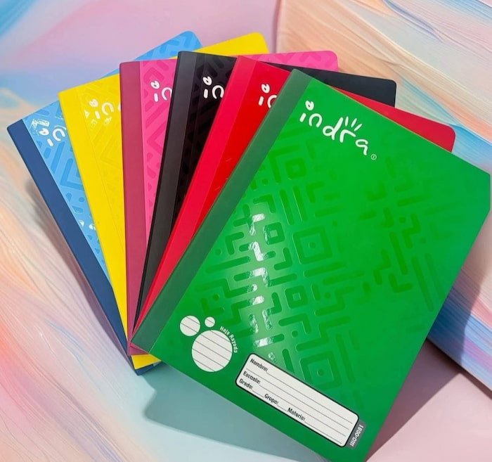 Libretas Cocidas (Raya) Indra