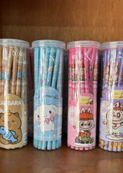 Bote de lápiz de personajes 30pz