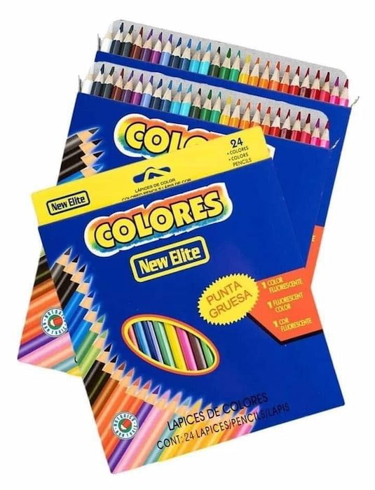 Colores de Madera New Elite 24 pz - Imagen 2