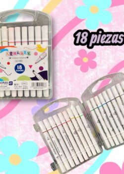 Set de Marcadores 18 pz